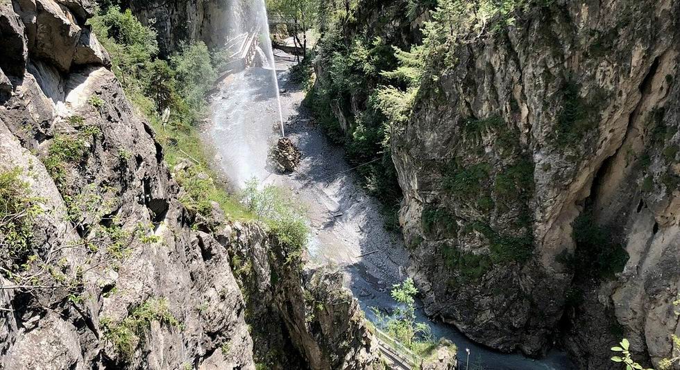 Zammer Lochputz szurdok Tirol